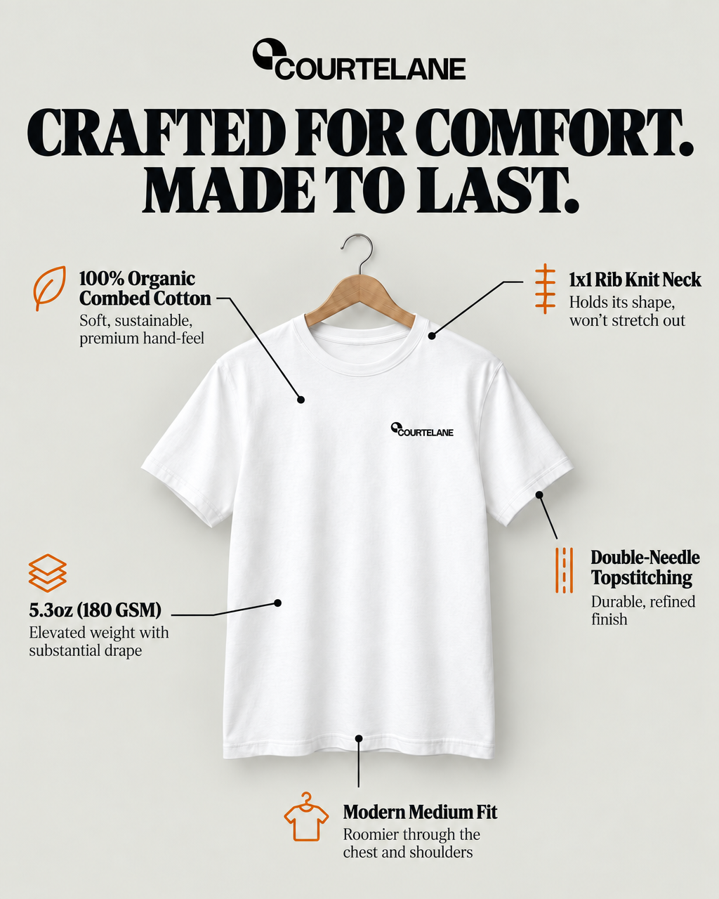 Scottsdale Pickleball T-Shirt | Courtelane City Series | Men's