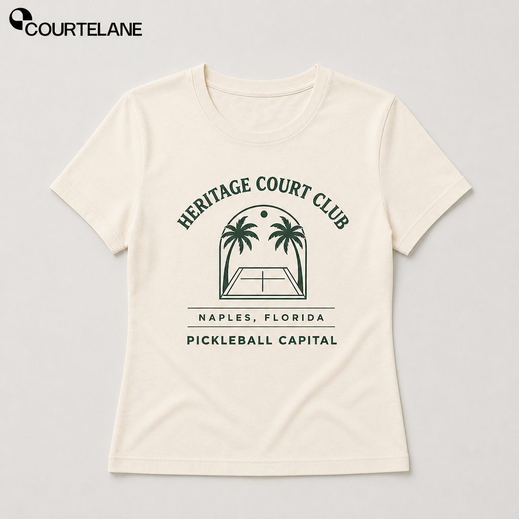 Naples Pickleball T-Shirt | Courtelane City Series | Women's