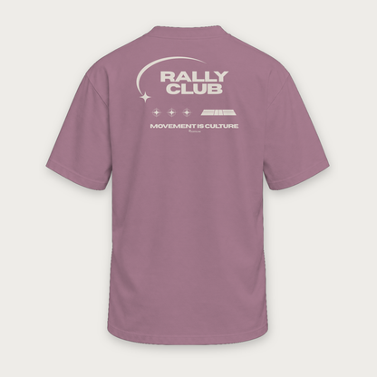 Rally Club · Members' club pickleball tee by Courtelane
