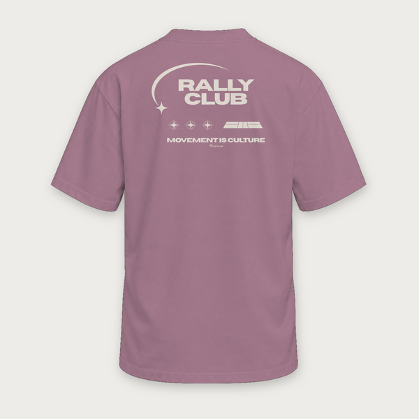 Rally Club · Members' club pickleball tee by Courtelane
