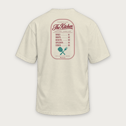 The Kitchen · Food and hospitality pickleball tee by Courtelane