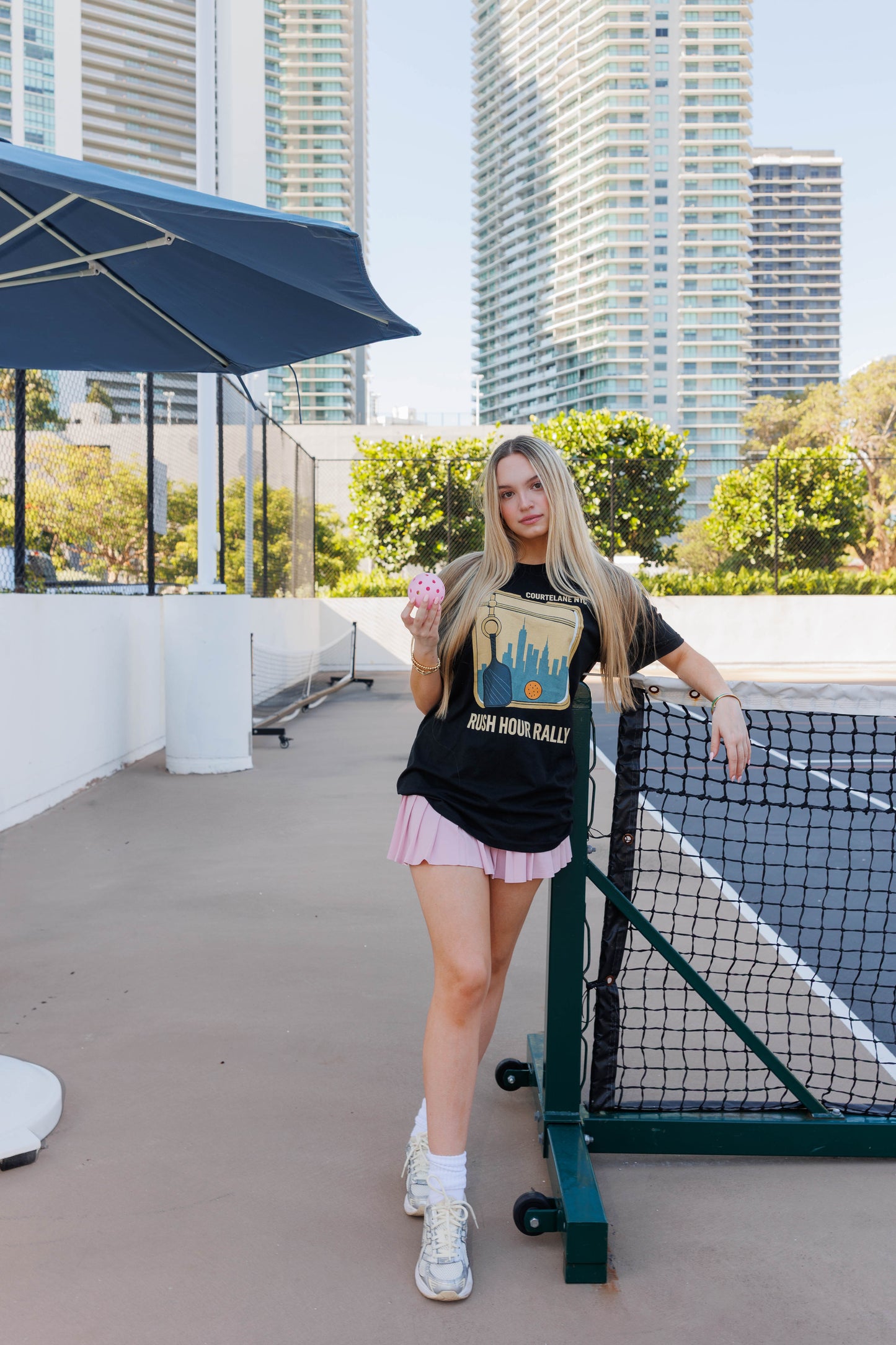Rush Hour Rally T-Shirt | Courtelane Essentials