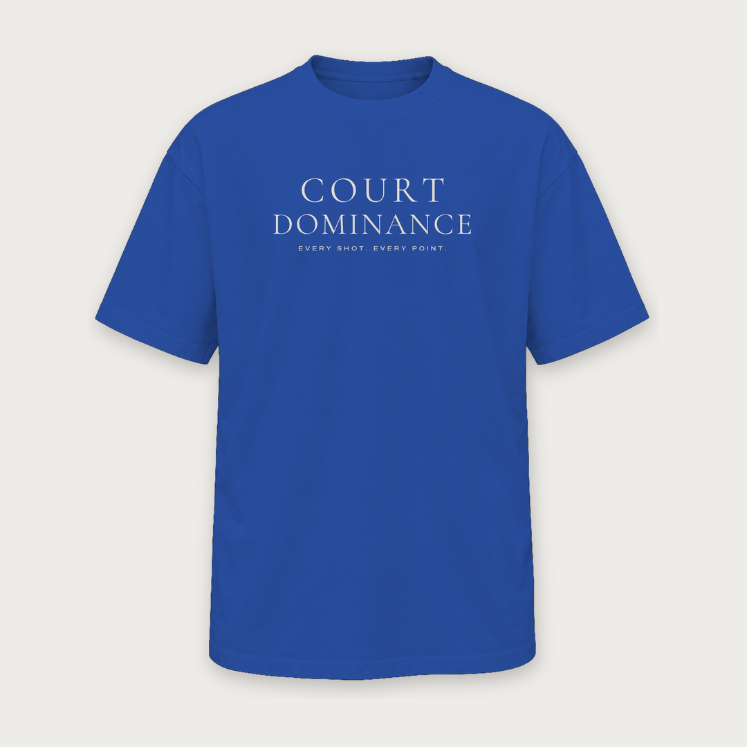 Court Dominance pickleball tee by Courtelane