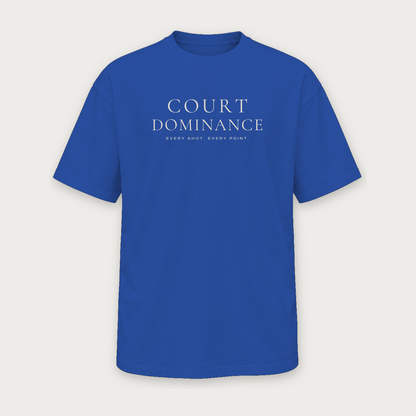 Court Dominance pickleball tee by Courtelane