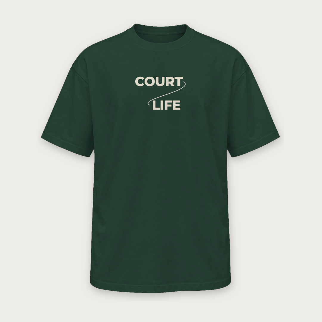 Court to Life pickleball tee by Courtelane