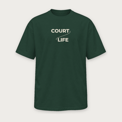 Court to Life pickleball tee by Courtelane